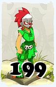 A Dofus character, Pandawa-Air, by level 199