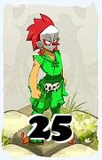 A Dofus character, Rogue-Air, by level 25