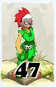 A Dofus character, Iop-Air, by level 47