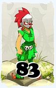 Um personagem do jogo Dofus, Roublard-Ar, de nivel 83