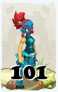 A Dofus character, Masqueraider-Air, by level 101