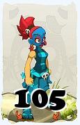 A Dofus character, Masqueraider-Air, by level 105