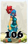 A Dofus character, Masqueraider-Air, by level 106