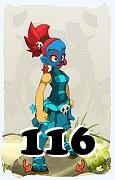 A Dofus character, Masqueraider-Air, by level 116