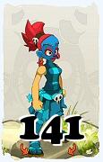 A Dofus character, Masqueraider-Air, by level 141