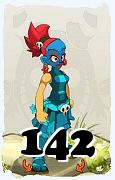 A Dofus character, Masqueraider-Air, by level 142