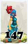 A Dofus character, Masqueraider-Air, by level 147