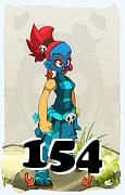 A Dofus character, Masqueraider-Air, by level 154