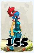 A Dofus character, Masqueraider-Air, by level 155