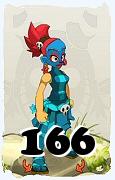 A Dofus character, Masqueraider-Air, by level 166