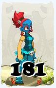 A Dofus character, Masqueraider-Air, by level 181