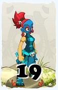 A Dofus character, Rogue-Air, by level 19