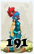 A Dofus character, Masqueraider-Air, by level 191