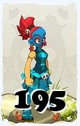 A Dofus character, Masqueraider-Air, by level 195