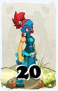 A Dofus character, Masqueraider-Air, by level 20