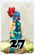 A Dofus character, Masqueraider-Air, by level 27