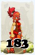 A Dofus character, Iop-Air, by level 183