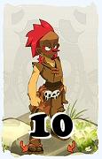 Um personagem do jogo Dofus, Zobal-Ar, de nivel 10