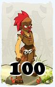 Um personagem do jogo Dofus, Zobal-Ar, de nivel 100