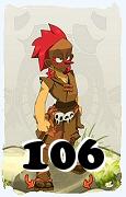 Um personagem do jogo Dofus, Zobal-Ar, de nivel 106