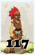 Un personaggio del gioco Dofus, Danzal-Aria, al livello 117