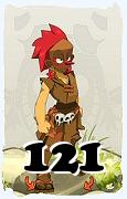 A Dofus character, Rogue-Air, by level 121