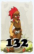 Um personagem do jogo Dofus, Iop-Ar, de nivel 132