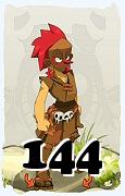 A Dofus character, Rogue-Air, by level 144