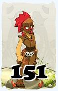 A Dofus character, Masqueraider-Air, by level 151