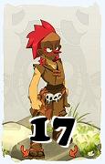 A Dofus character, Rogue-Air, by level 17