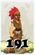 A Dofus character, Sram-Air, by level 191