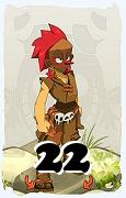 Un personnage du jeu Dofus, Zobal-Air, au niveau 22