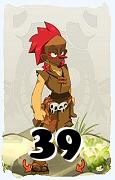 Um personagem do jogo Dofus, Zobal-Ar, de nivel 39