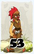 Um personagem do jogo Dofus, Zobal-Ar, de nivel 53