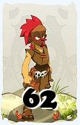 Un personaggio del gioco Dofus, Danzal-Aria, al livello 62