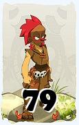 Um personagem do jogo Dofus, Zobal-Ar, de nivel 79